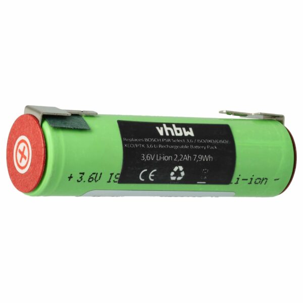 Bateria vhbw compatível com ferramentas Bosch Ciso - 2200 mAh, 3.6 V, Li-Ion