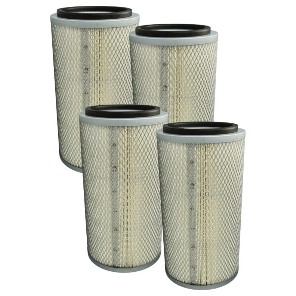 4x Filtro de Substituição ZA24594 - Filtro de Ar com Malha de Arame vhbw