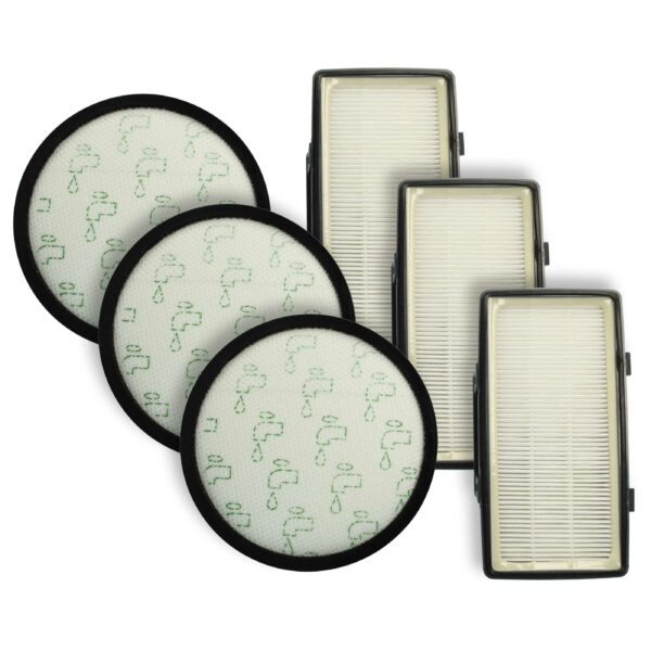 Conjunto de 3 Filtros vhbw para Rowenta ZR006001 - Aspirador de Pó