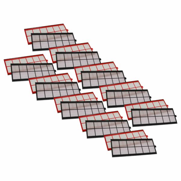 Conjunto de 20 Filtros para Zehnder ComfoAir 350/550, Paul Santos 370 e Wernig G90-380
