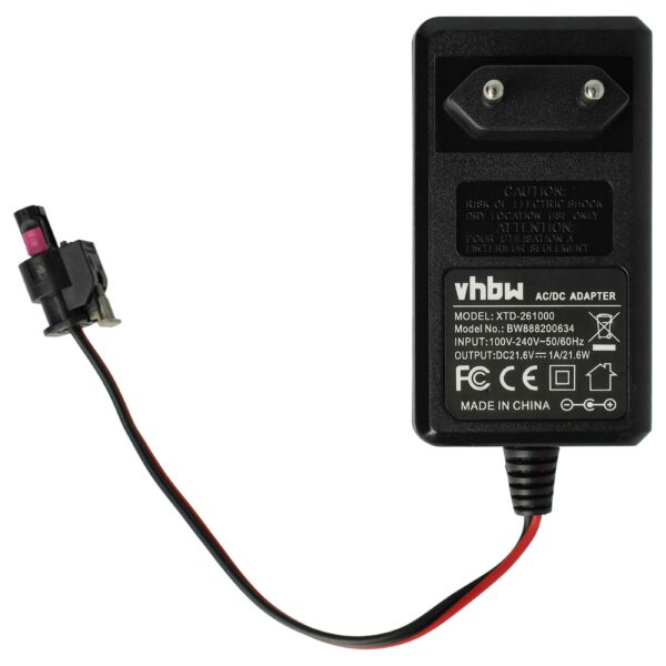 Carregador compatível vhbw para cortadores de relva Husqvarna 581 29 12-02, 581 29 12-01