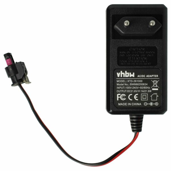 Carregador compatível vhbw para cortadores de relva Husqvarna 581 29 12-02, 581 29 12-01