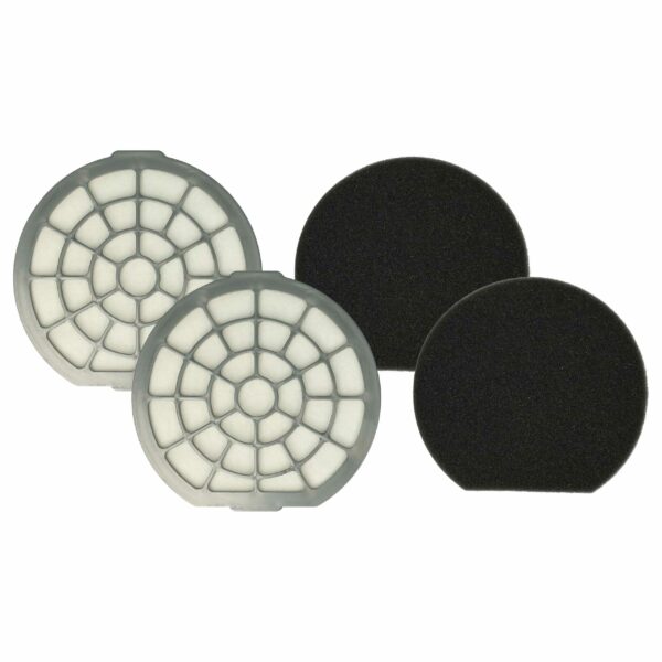 2x filtros de proteção dual motor para Dirt Devil 5050001, 13,4 x 13,4 cm