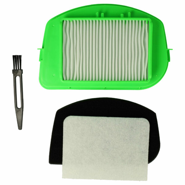 Conjunto de Filtro e Escova vhbw 4 em 1 para Aspiradores Rowenta, Moulinex e Tefal
