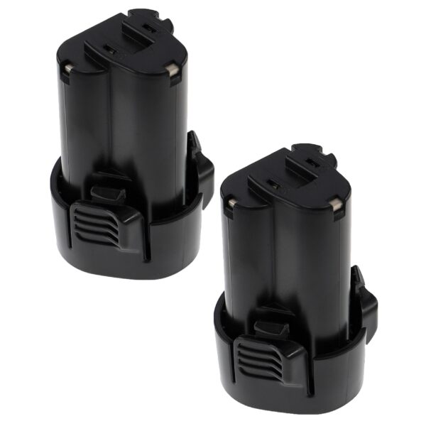 2 Baterias EXTENSILO para Makita 194588-1, 194551-4, 194550-6 - 2500 mAh, 10.8 V, Li-Ion