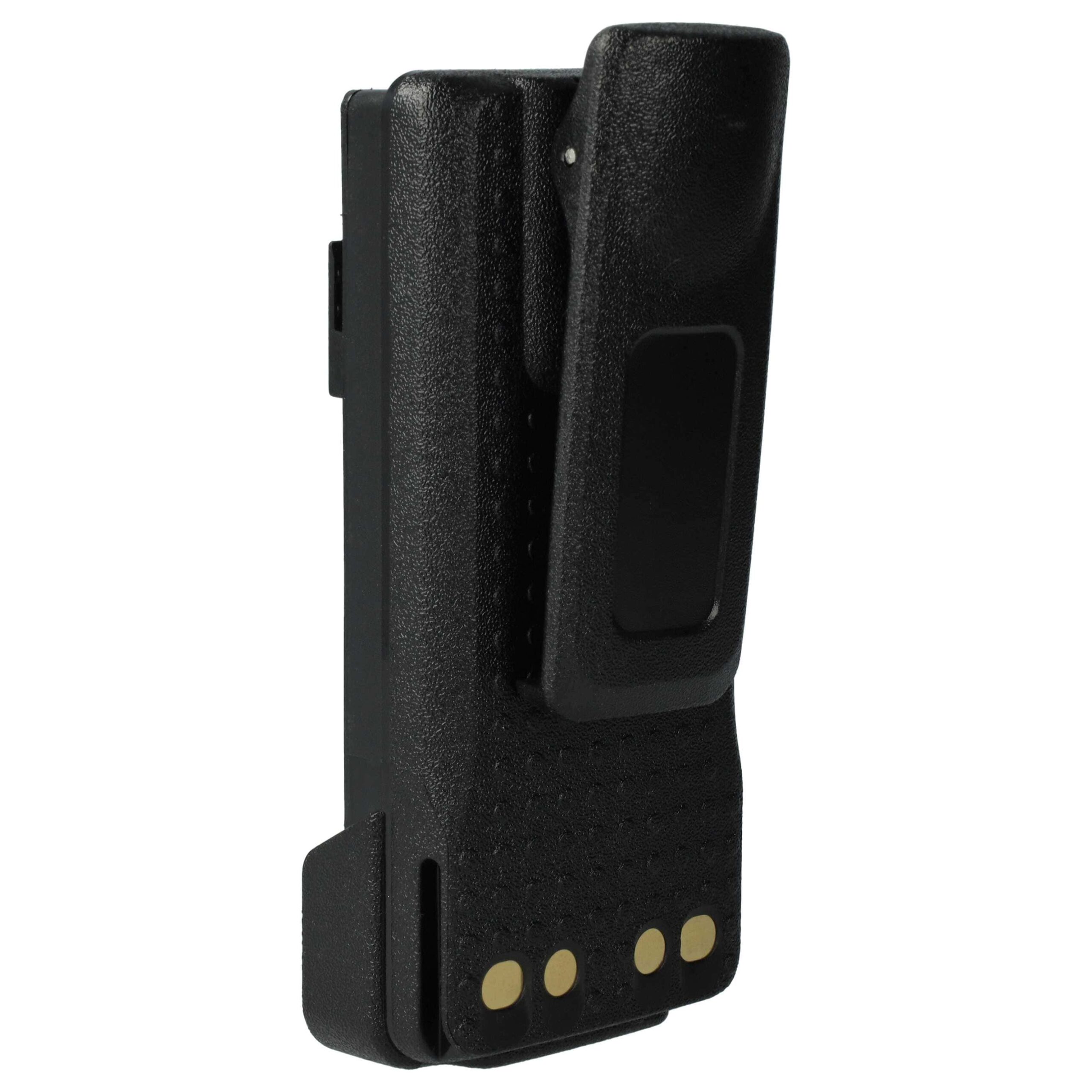 Bateria vhbw 5x para Rádio Motorola PMNN4406BR/PMNN4406/PMNN4409 - 2200 mAh 7.4 V Li-Ion + Clip de Cintura - Image 2