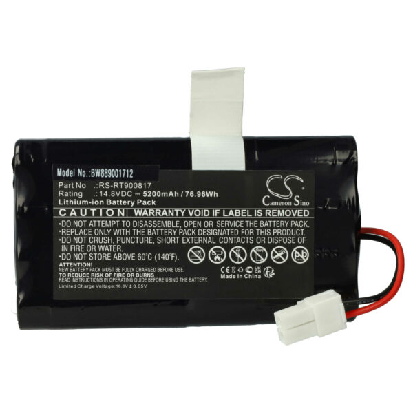 Bateria vhbw para Rowenta Smart Force Cyclonic RR8021 RR8147 5200mAh, 14.8V, Li-Ion
