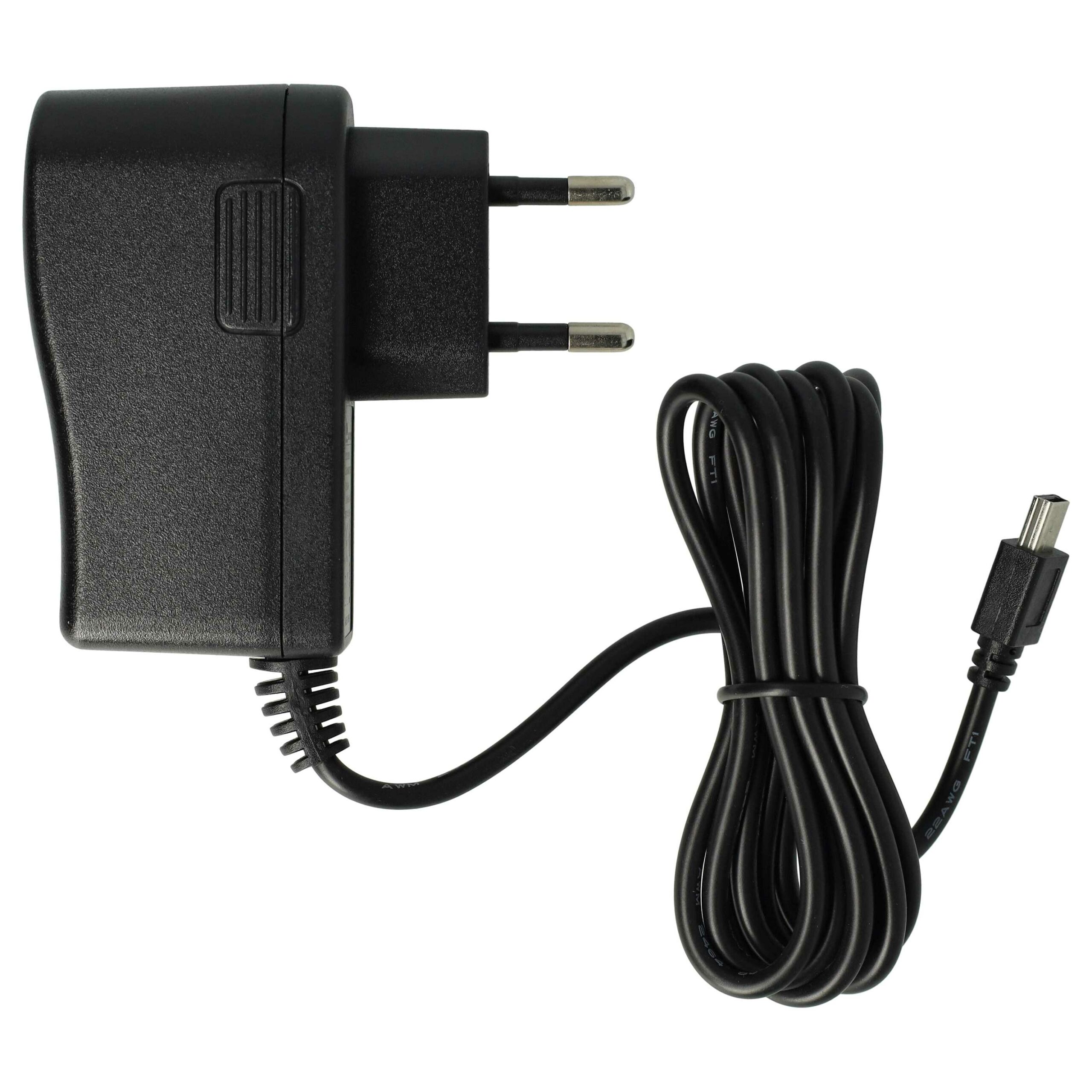 Carregador Mini USB Universal vhbw para Dispositivos Elétricos - 2.0 A / 5 V