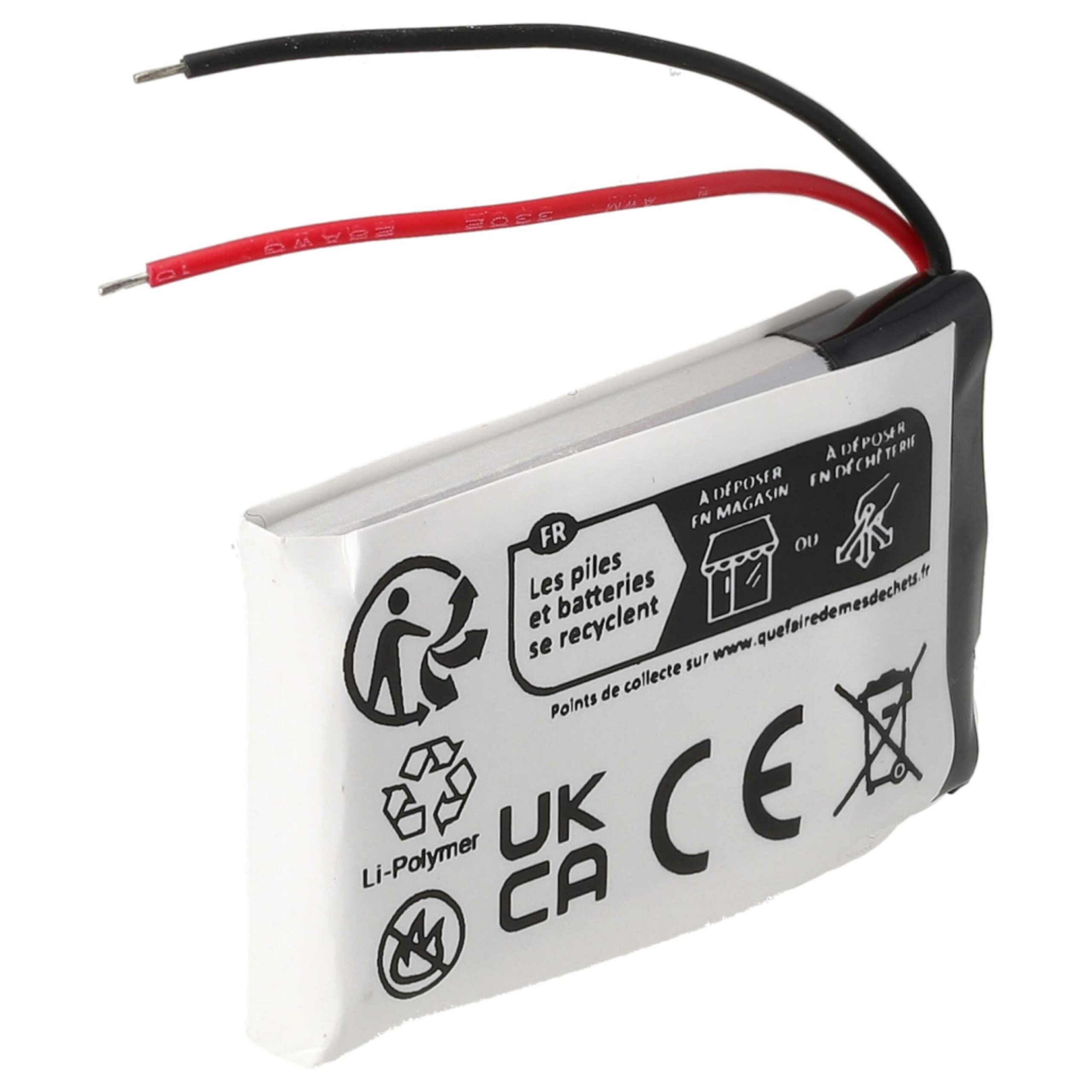 Bateria vhbw para Auscultadores sem Fios Jabra Pro 900 / 920 / 930 - 250 mAh 3.7 V (2x) - Image 2