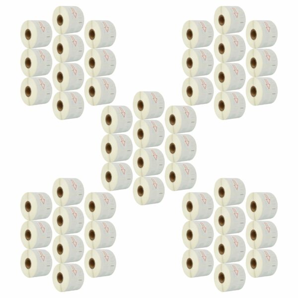 Rolo de Etiquetas 50x Compatível com Dymo 11354 - 57 mm x 32 mm
