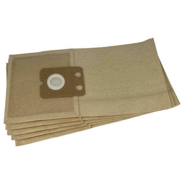 5x Sacos para Aspirador Nilfisk 107413077 - Papel