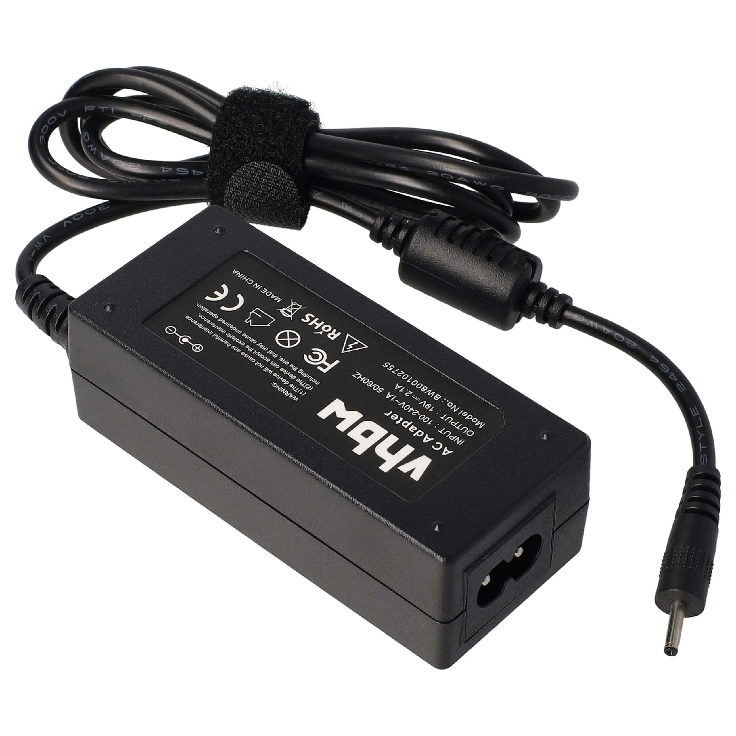 Adaptador de Alimentação para Portátil Asus vhbw - Substitui AD6630, 90-XB02OAPW00100Q, ADP-40HH - 40 W, 200 cm - Image 4
