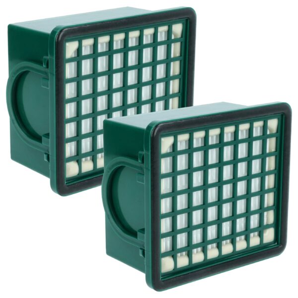 2x Filtro para Aspirador Vorwerk Kobold VK130, VK131, VK131 SC - vhbw