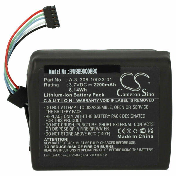 Bateria de Substituição vhbw para Arlo Baby Monitor 308-10033-01, A-3 - 2200 mAh 3.7 V Li-Ion
