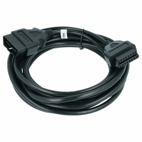 Cabo Extensão OBD2 5m 16 Pinos (f) para 16 Pinos (m) vhbw