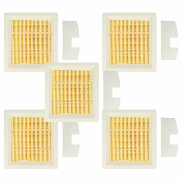 Conjunto de 5 Filtros vhbw para Aspirador Fox Chimney Sweep - Substitui Cleancraft 7010250
