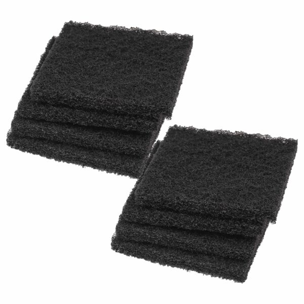 8x Filtro de Carvão Ativado para Caixas de Lixo e Resíduos Naber - 9.5 x 9.5 x 1 cm