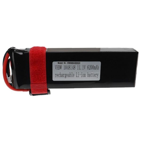 Bateria vhbw para Dispositivos de Modelismo 6200 mAh 11.1 V Li-Polímero, XT60