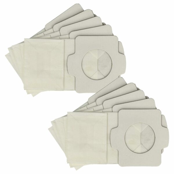 10x Sacos para Aspirador Makita 194566-1, A-48511, 194565-3 - Papel vhbw