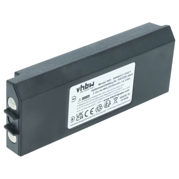 Bateria vhbw para Telecomando Hiab Olsberg XS Drive - 2000 mAh