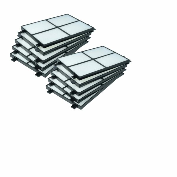 Conjunto 10x Filtro de Ar ISO Coarse 45% vhbw para Zehnder 990320575, 990320573