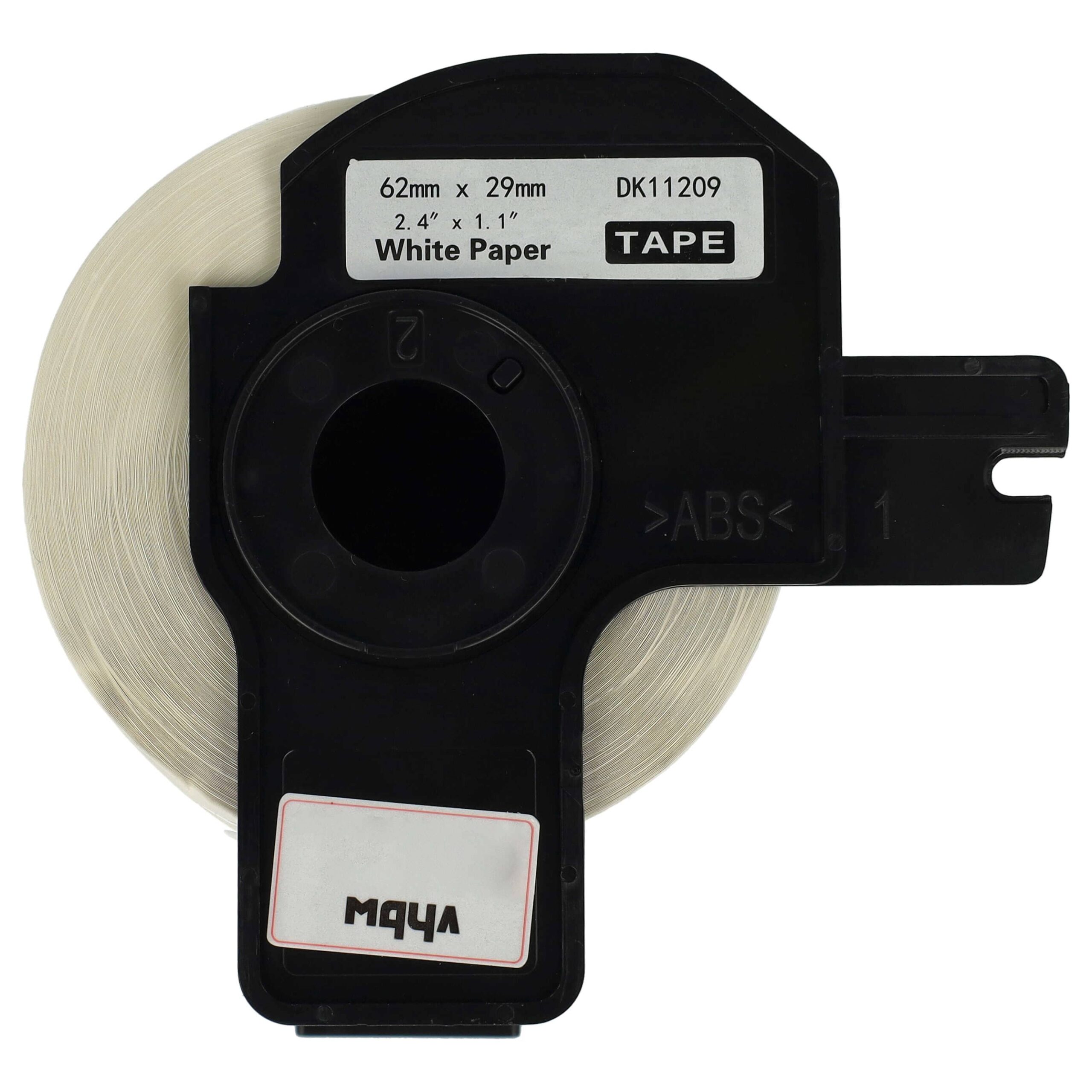 5x Rolos de Etiquetas vhbw para Brother DK-11209 - 62 mm x 29 mm com Suporte - Image 3