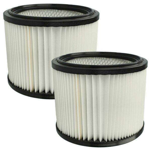 2x Filtro de Cartucho Compatível com Aspirador Starmix FPP 5000 HEPA WS 460475