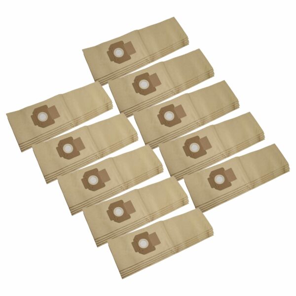Pack 50x Sacos de Aspirador compatíveis com Makita P-70203 para Ghibli - papel