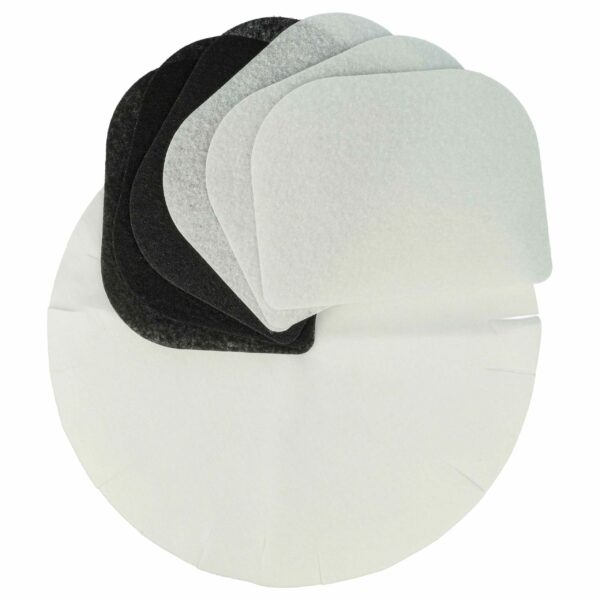 Conjunto de 12 Filtros para Fritadeira De Longhi 5525101500 - vhbw (3 Carvão Ativado, 6 Papel, 3 Gordura)
