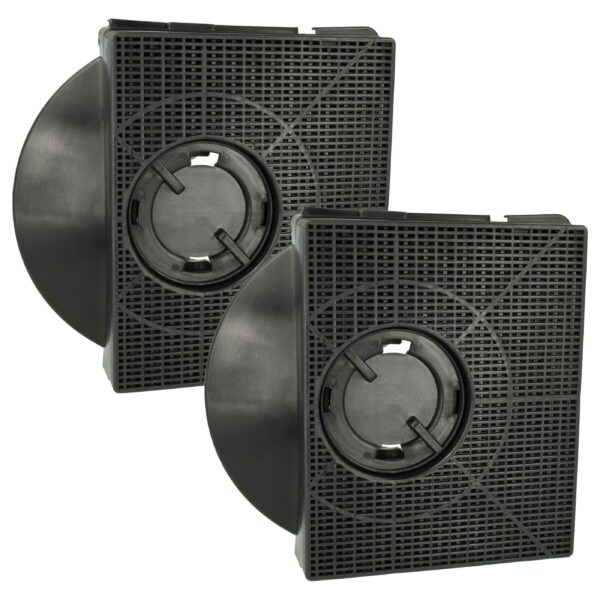 2x Filtro de Carvão Ativado para Coifa AEG Zanussi 8718868949554 - 21,3 x 20,7 x 4,1 cm