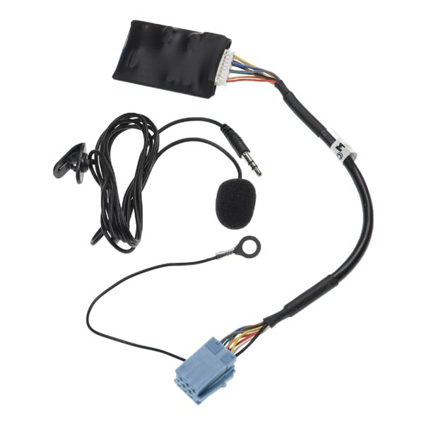 Adaptador Bluetooth para Rádio do Carro - Conector ISO 8 pinos vhbw