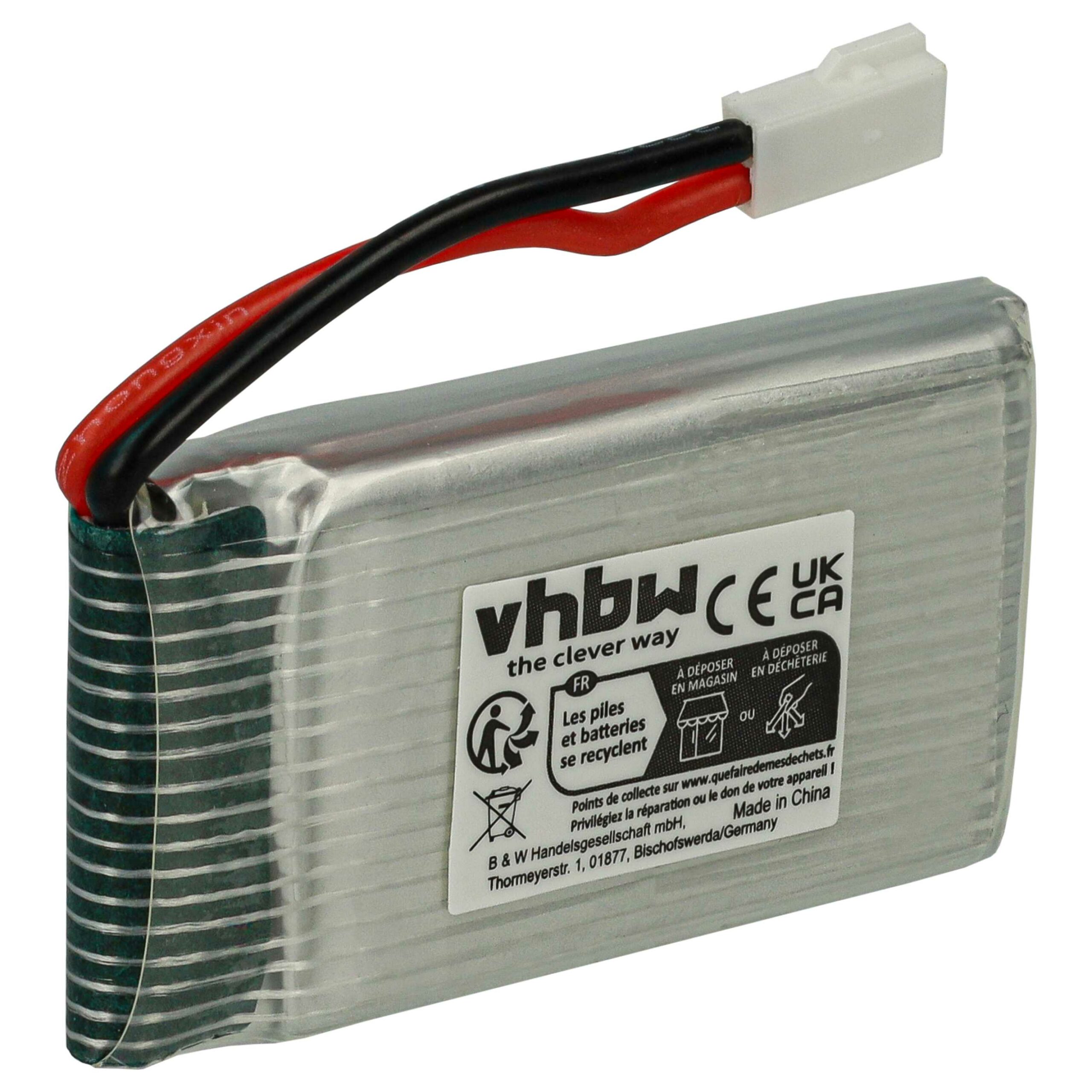 Bateria Li-polymer vhbw 800 mAh 3.7 V para Modelos Telecomandados - Conector XH 2.54 - Image 2