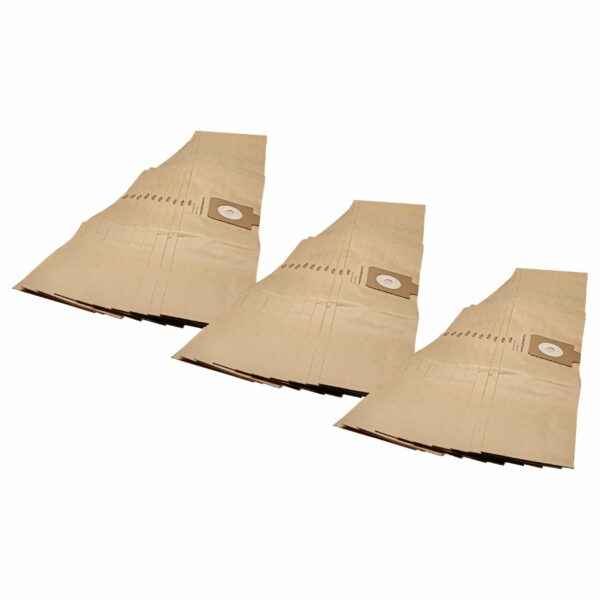 Pack 30x Sacos de Aspirador vhbw para Filterclean 11, K7, E10 e Aspiradores Ergo