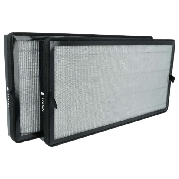 Filtro de Carvão Ativado vhbw (2x) Compatível com Kärcher 2.863-078.0 para Purificador de Ar