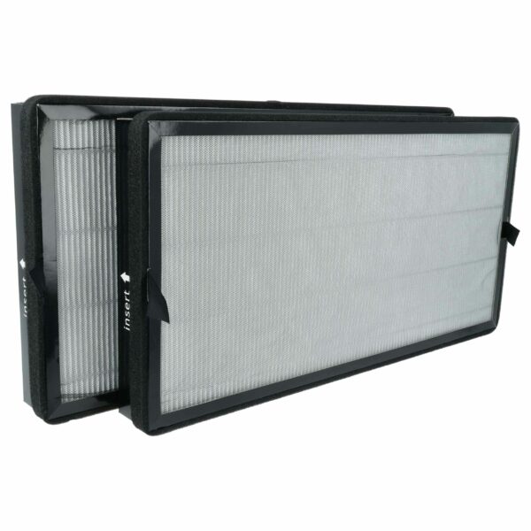 Filtro de Carvão Ativado vhbw (2x) Compatível com Kärcher 2.863-078.0 para Purificador de Ar