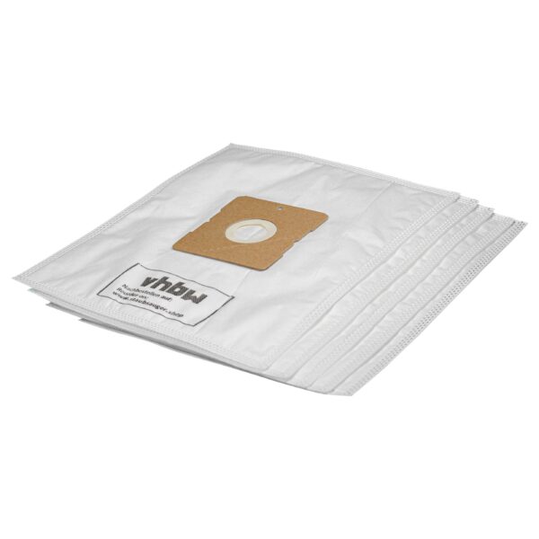 Pack 5 Sacos de Aspirador vhbw Microfibra - Compatível Dirt Devil 7060001 e Satrap