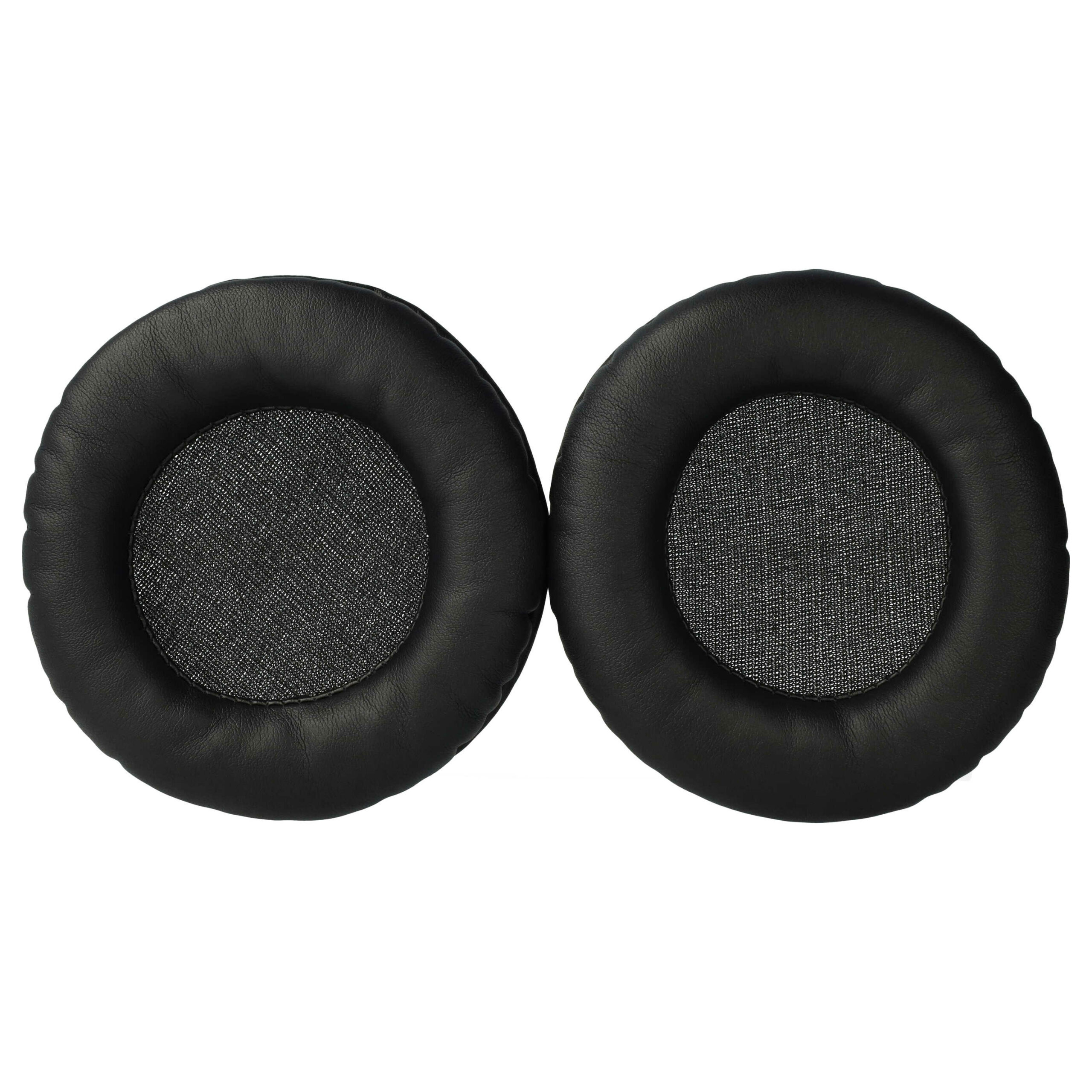 2x Almofadas de Ouvido vhbw para Auscultadores Technics RP-DH1200 - com Memory Foam, 17 mm