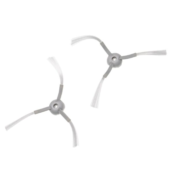 2x Escova Lateral para Xiaomi Mijia G1 Aspirador Robot - 3 Braços, Branca