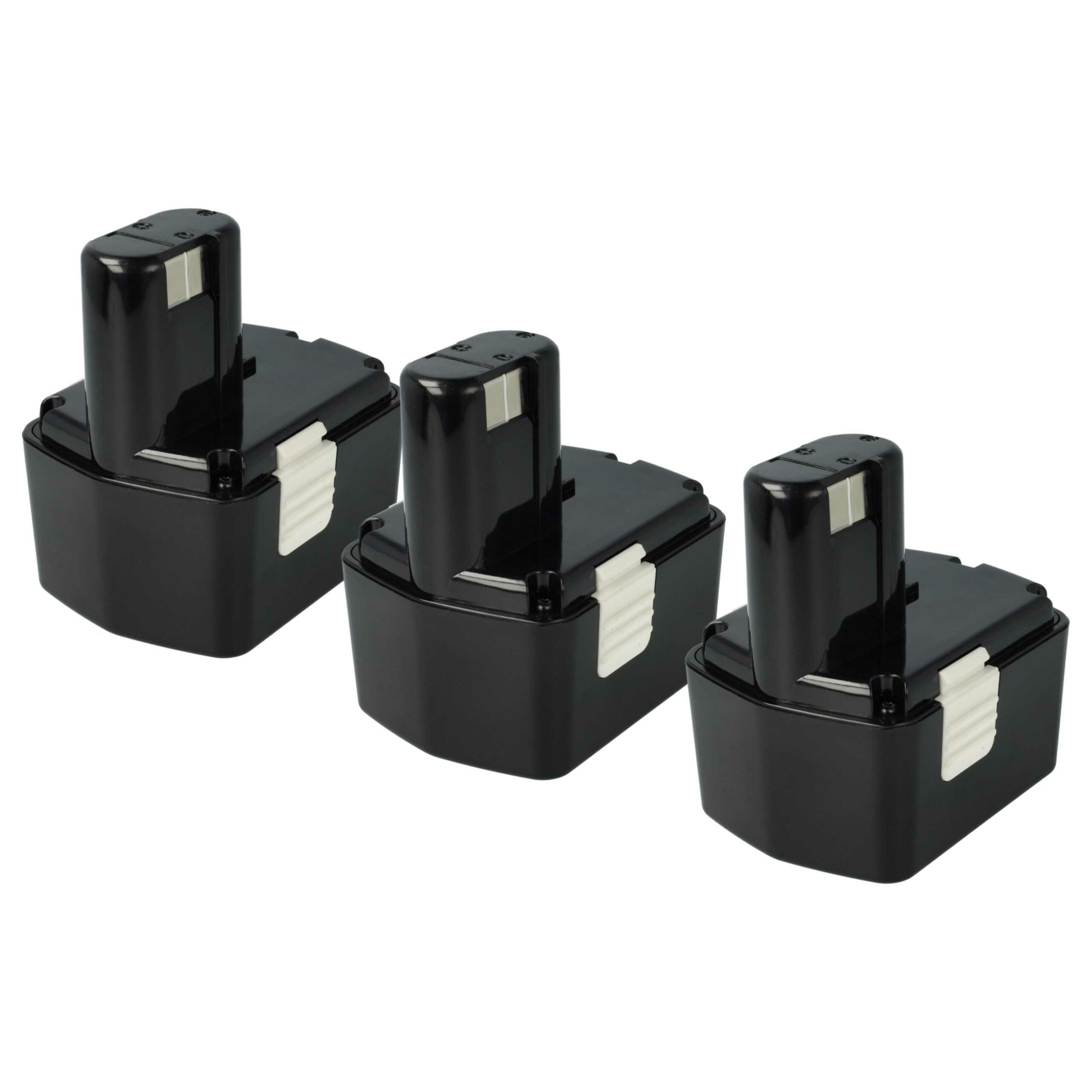 3x Bateria vhbw 2100 mAh 14.4V NiMH para Hitachi (319104, 315129, 315130, 315128)