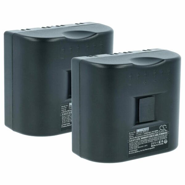 Bateria vhbw para Sistemas de Alarme Daitem - 2x 14500 mAh 3.6V Li-MnO2