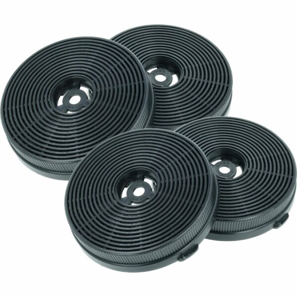 Filtro de Carvão Ativado para Coifa PKM CF155 - vhbw (Pack 4x) - 13.3 cm