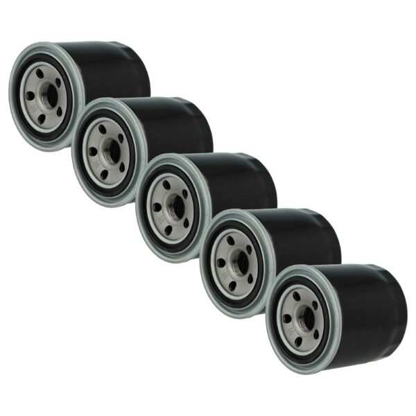 Filtro de Óleo vhbw 5x para KIOTI 4B243TLWM - Filtro de Substituição