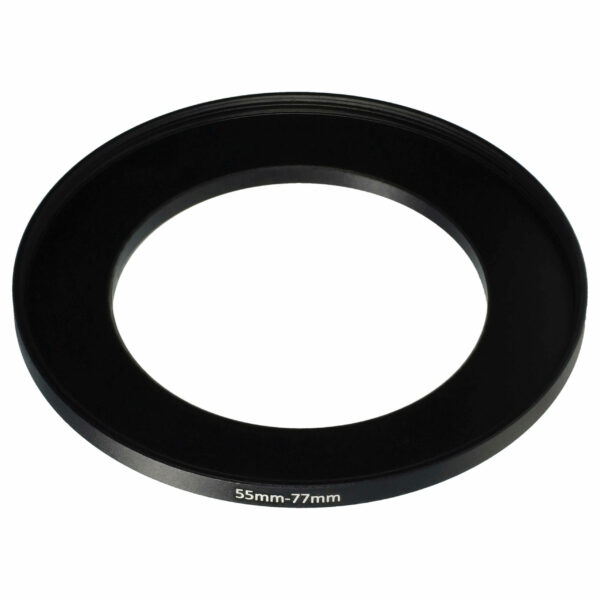 Anel Adaptador Step-Up 55 mm para 77 mm para Objetivas de Câmara - vhbw