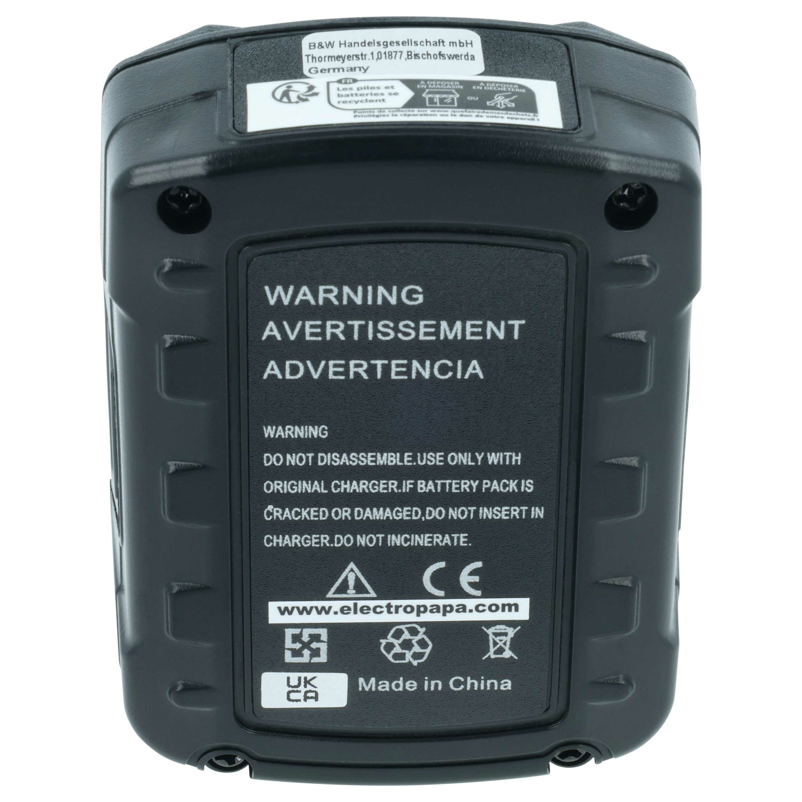 3x Baterias vhbw para Berbequim Ryobi (1500 mAh, 12 V, Li-Ion) - Image 4
