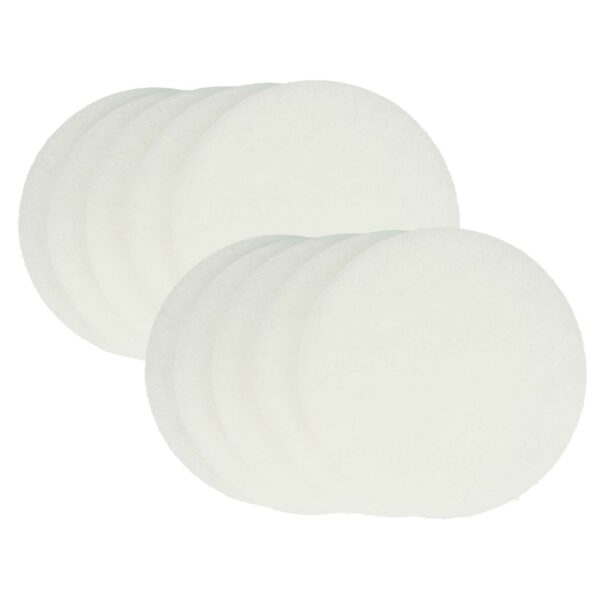 10x Filtros de Ar vhbw para Lunos 039004, 9/FIB-3R, 37214