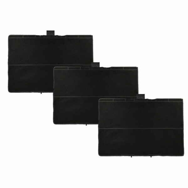 Filtro de Carvão Ativado vhbw Compatível Bosch 744073 - Pack de 3 (31,5 x 21,5 x 2,3 cm)