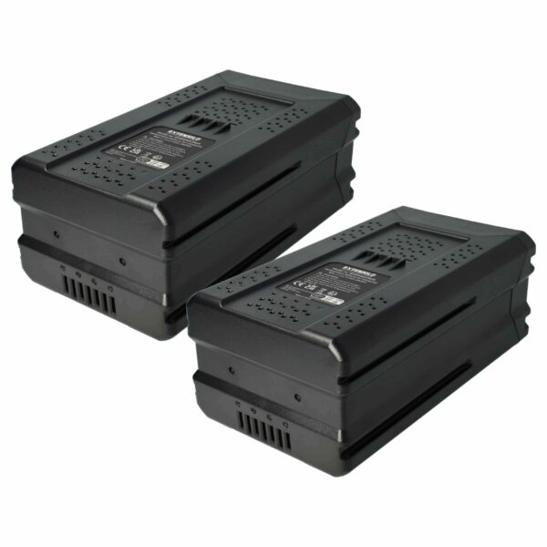 2x Bateria compatível Greenworks 2901307, 2901302, 2902407, 2901207 - 6000 mAh, 80 V, Li-Ion