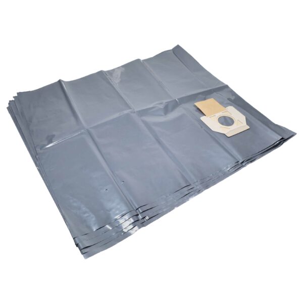 5x Sacos para Aspirador vhbw para Makita 447, VC4710 (Plástico, 47 l)