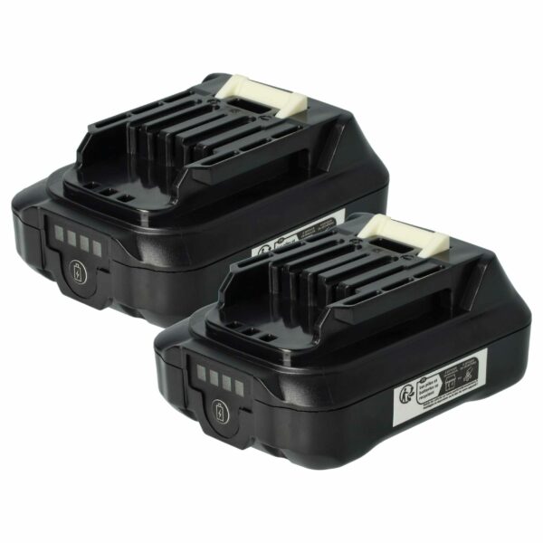 Bateria vhbw 2500 mAh 12V Li-Ion para Makita - Pack de 2 unidades