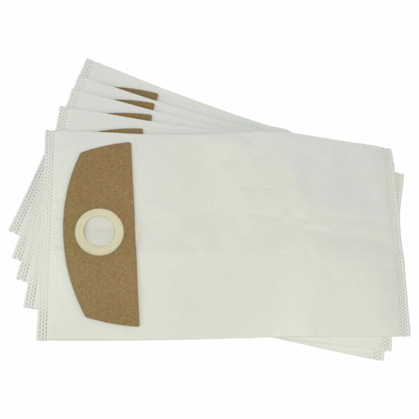Pack com 5 Sacos para Aspirador Flex 487.287 Metabo - Microfleece vhbw